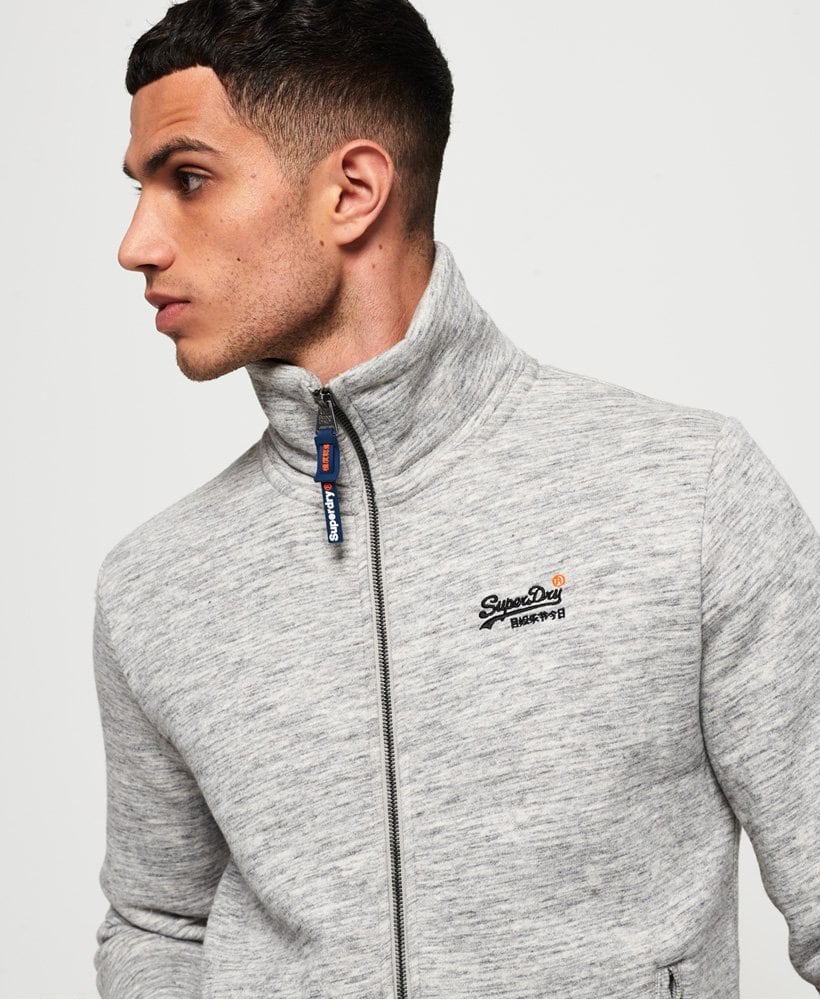 superdry jacket grey orange