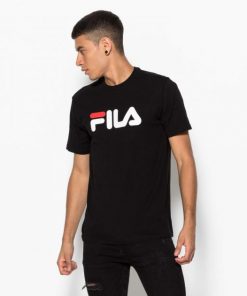 black fila tee